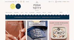 Desktop Screenshot of poshtottydesigns.com